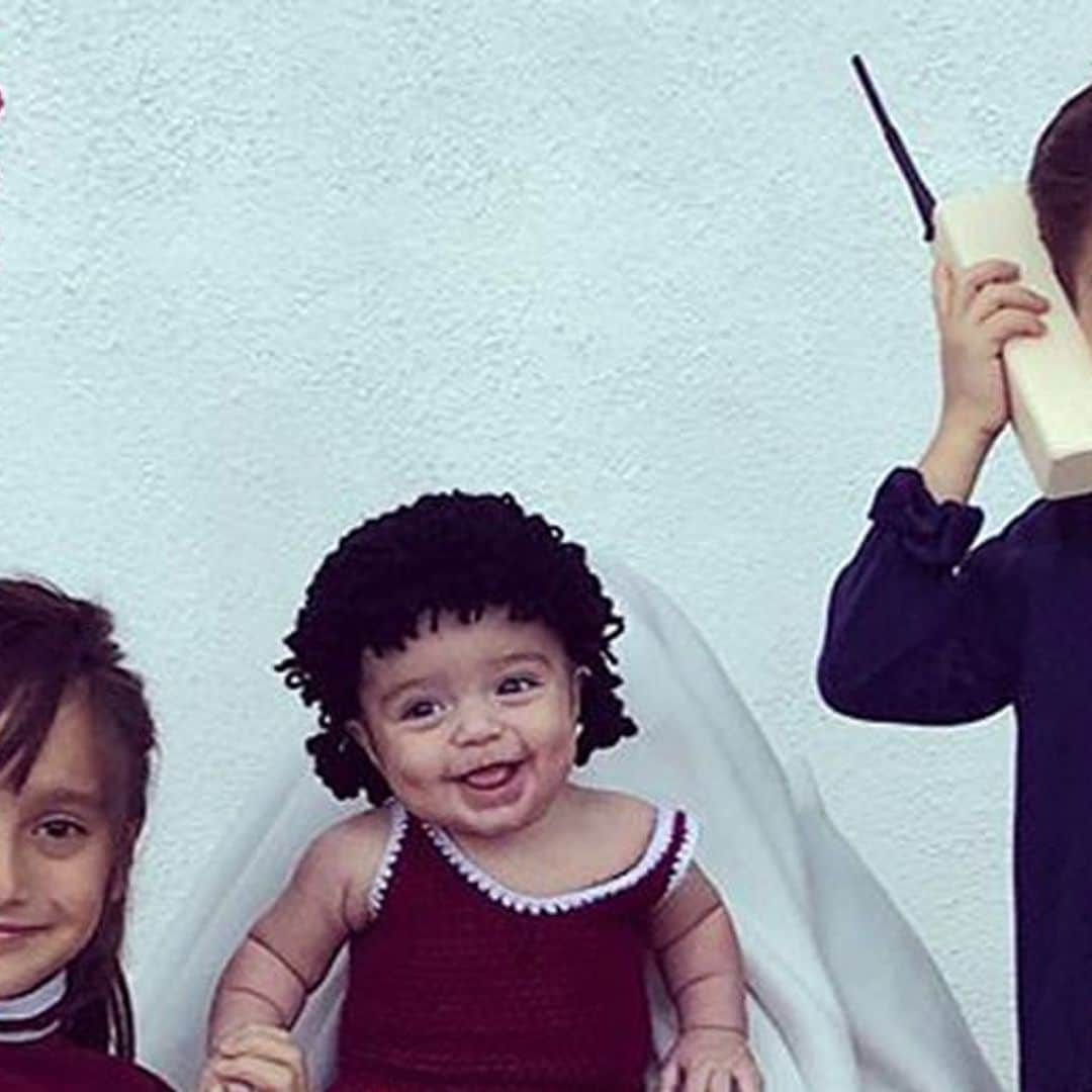 Can you guess who Mario Lopez's kids dressed up as for Halloween?