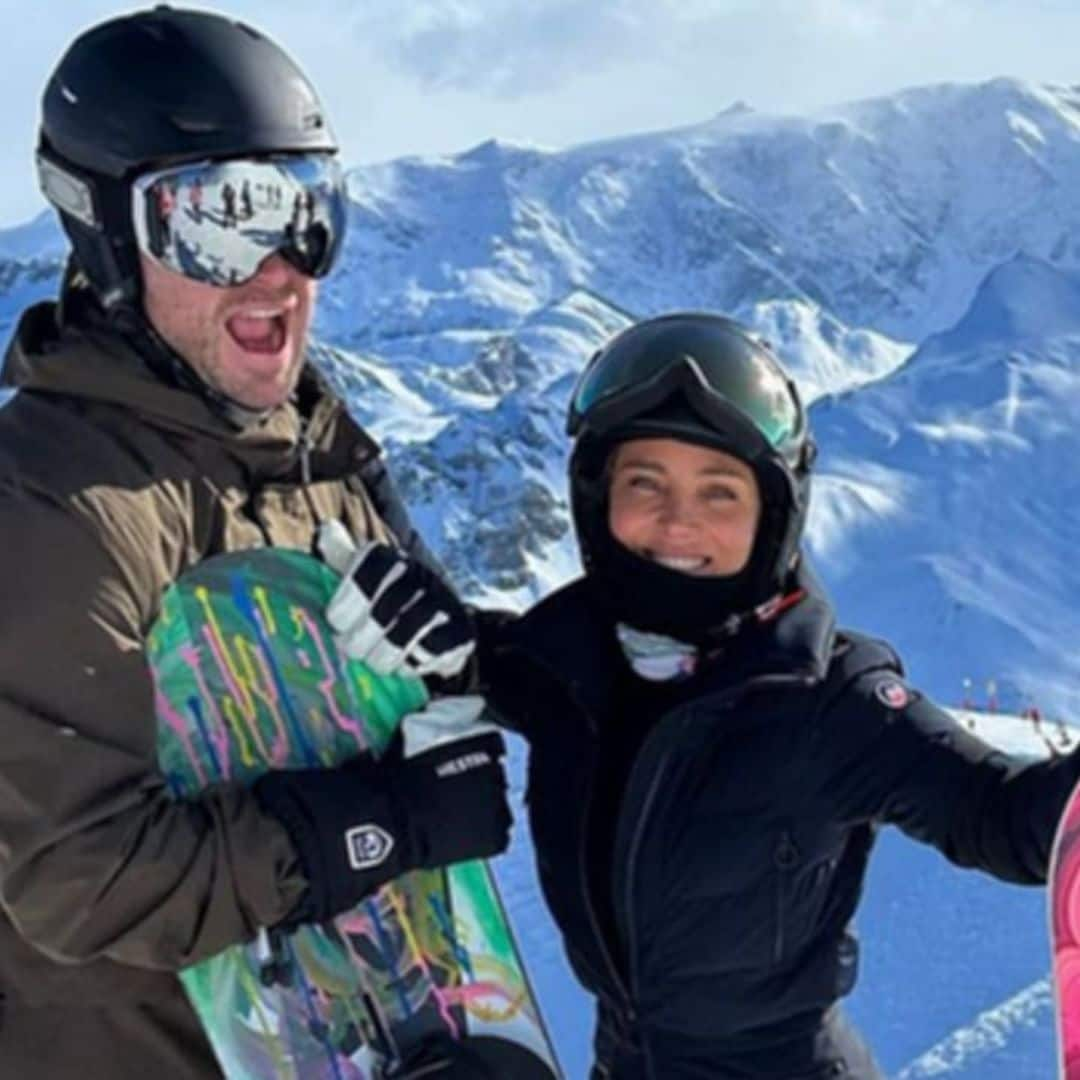 Elsa Pataky and Chris Hemsworth have an adventure-filled ski trip