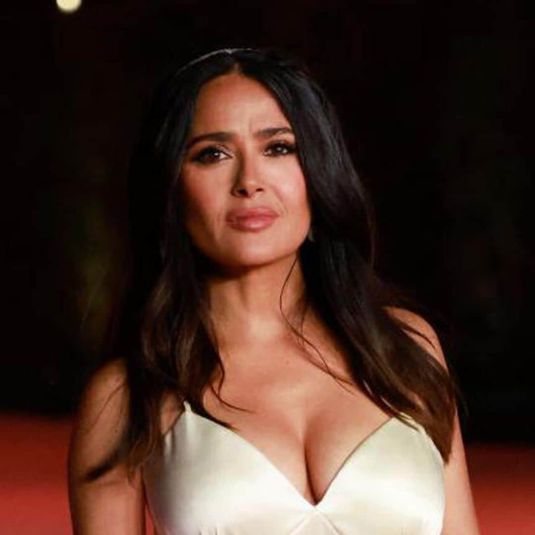 Salma Hayek sends a sweet message to her ‘fellow dyslexics’