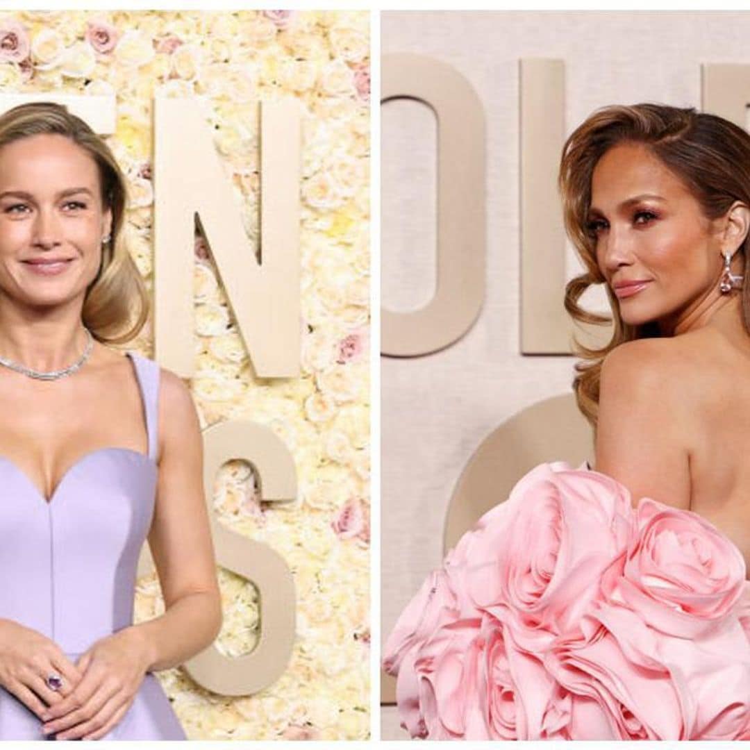 Brie Larson breaks down in tears after meeting Jennifer Lopez at the Golden Globes