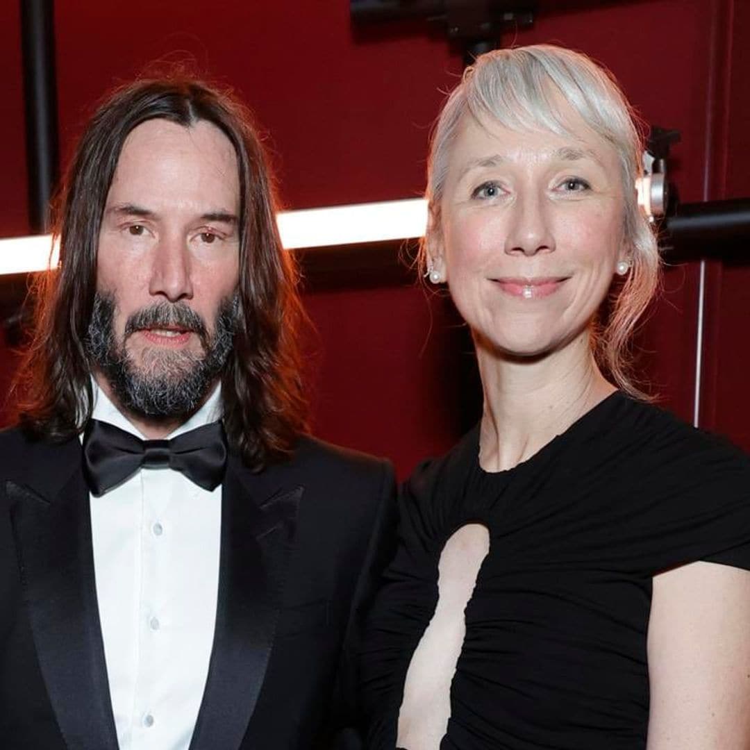 Keanu Reeves and his girlfriend Alexandra Grant dazzle at the LACMA Gala