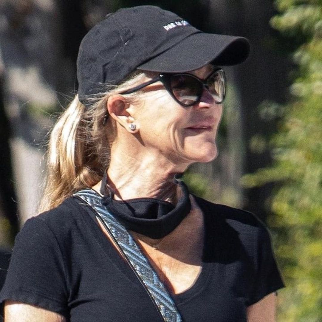 At 63-years-old, Melanie Griffith makes workout gear look good