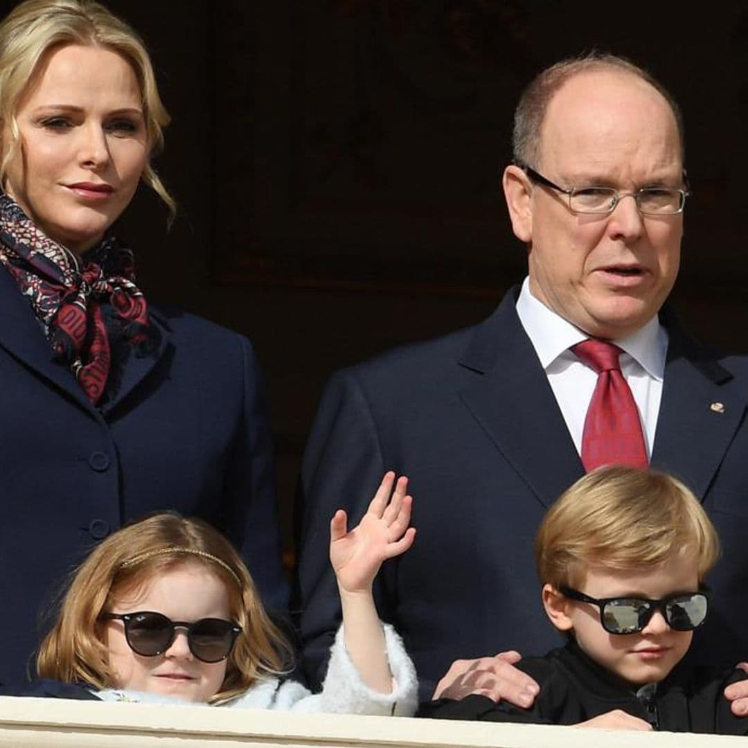 Princess Charlene of Monaco’s son shows love for twin sister in new sweet photo