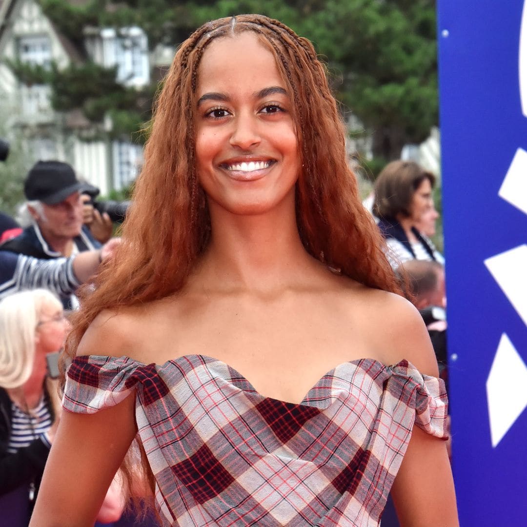 Malia Obama looks stunning in latest red carpet appearance in France promoting her new film