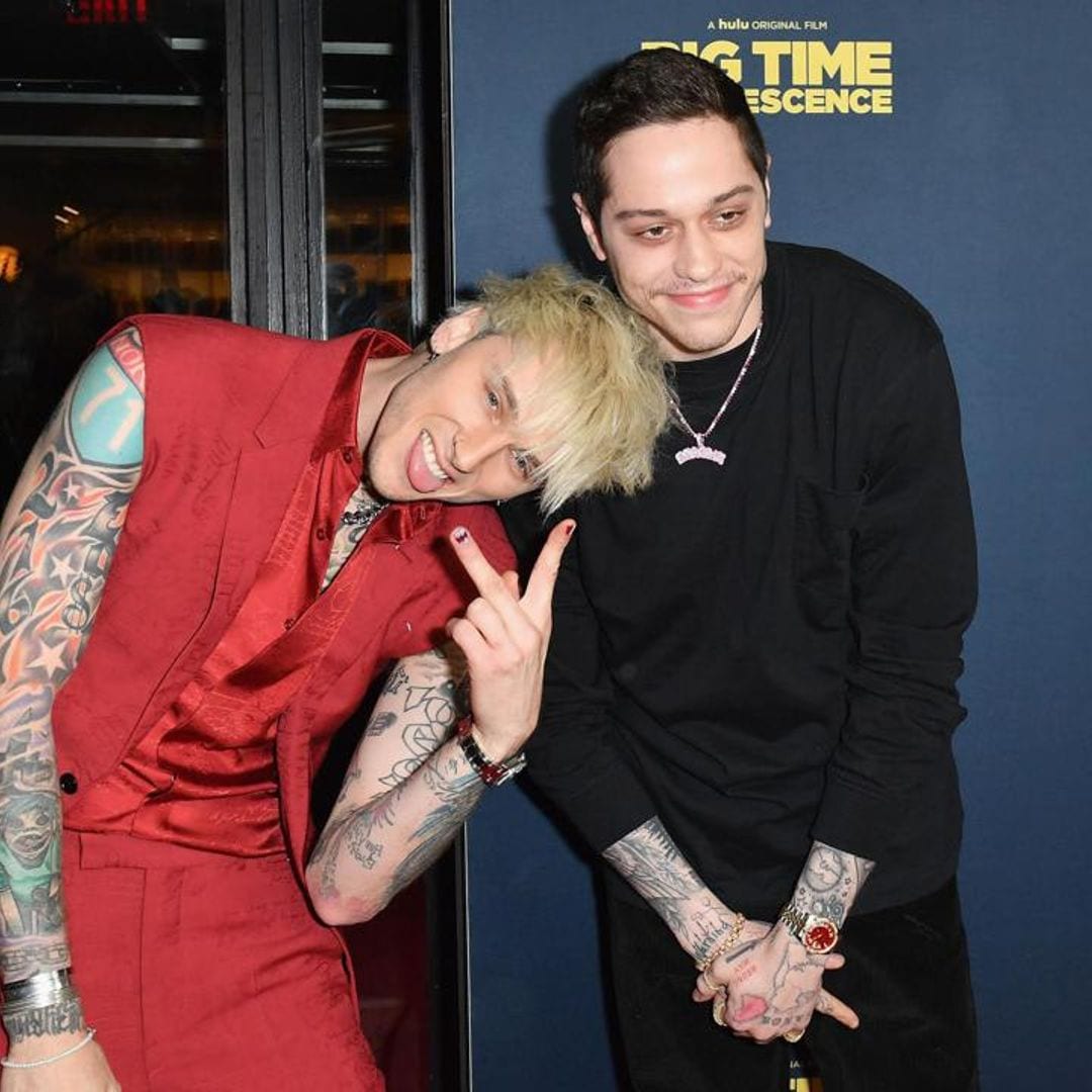 Machine Gun Kelly recalls sneaking Pete Davidson into Sandra Bullock’s house party