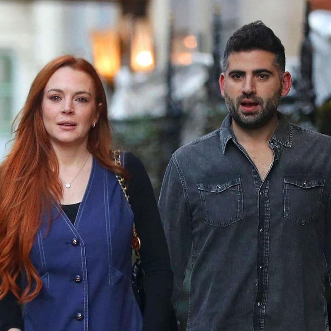 Lindsay Lohan and her husband Bader Shammas are vacationing in London