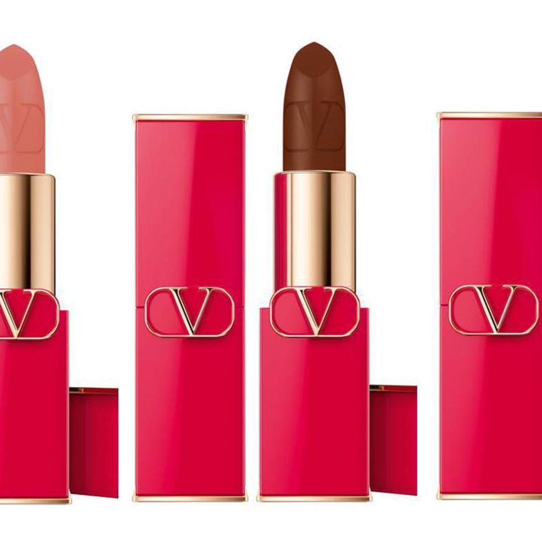 Valentino Beauty launches a new collection of nude lipsticks in satin and soft matte finishes