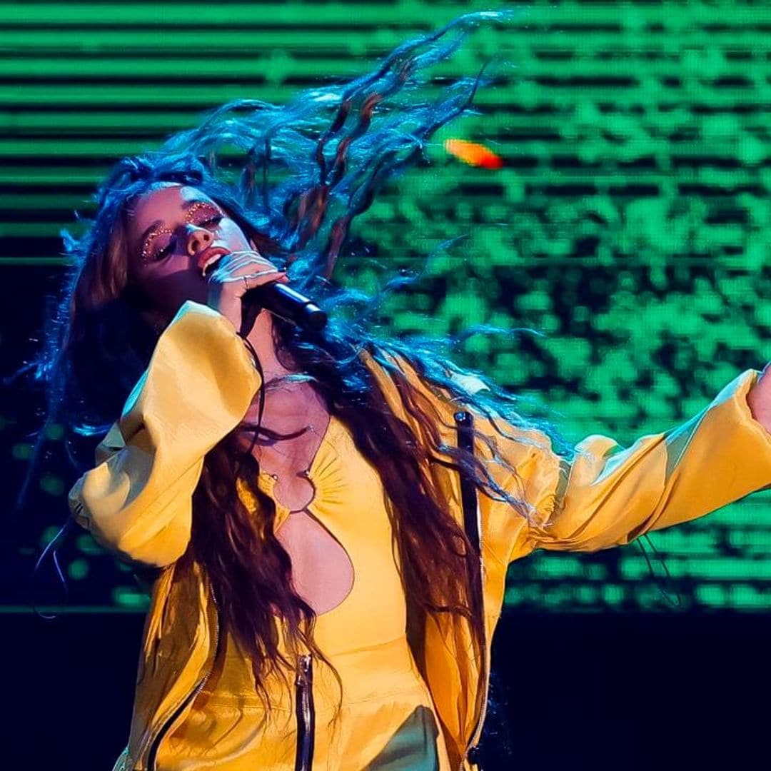 Camila Cabello rocks Rio in an amazing yellow outfit