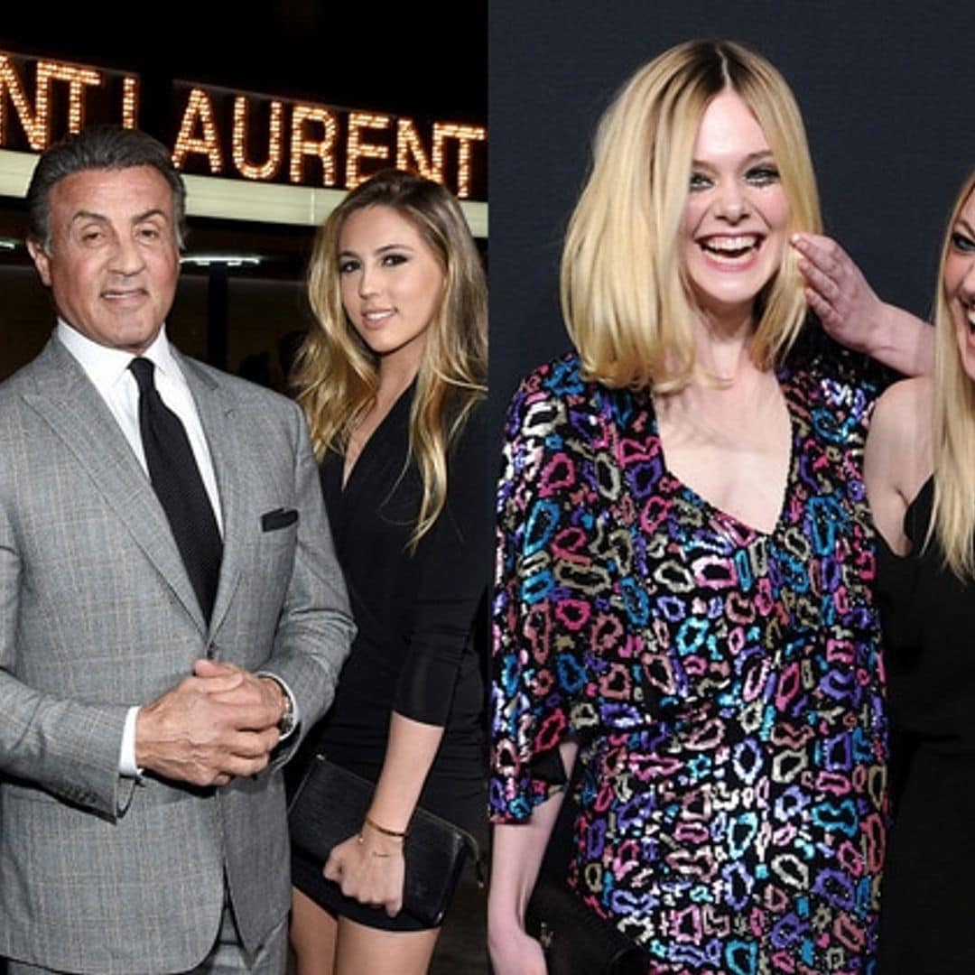 The Saint Laurent show in L.A. was a star-studded family affair