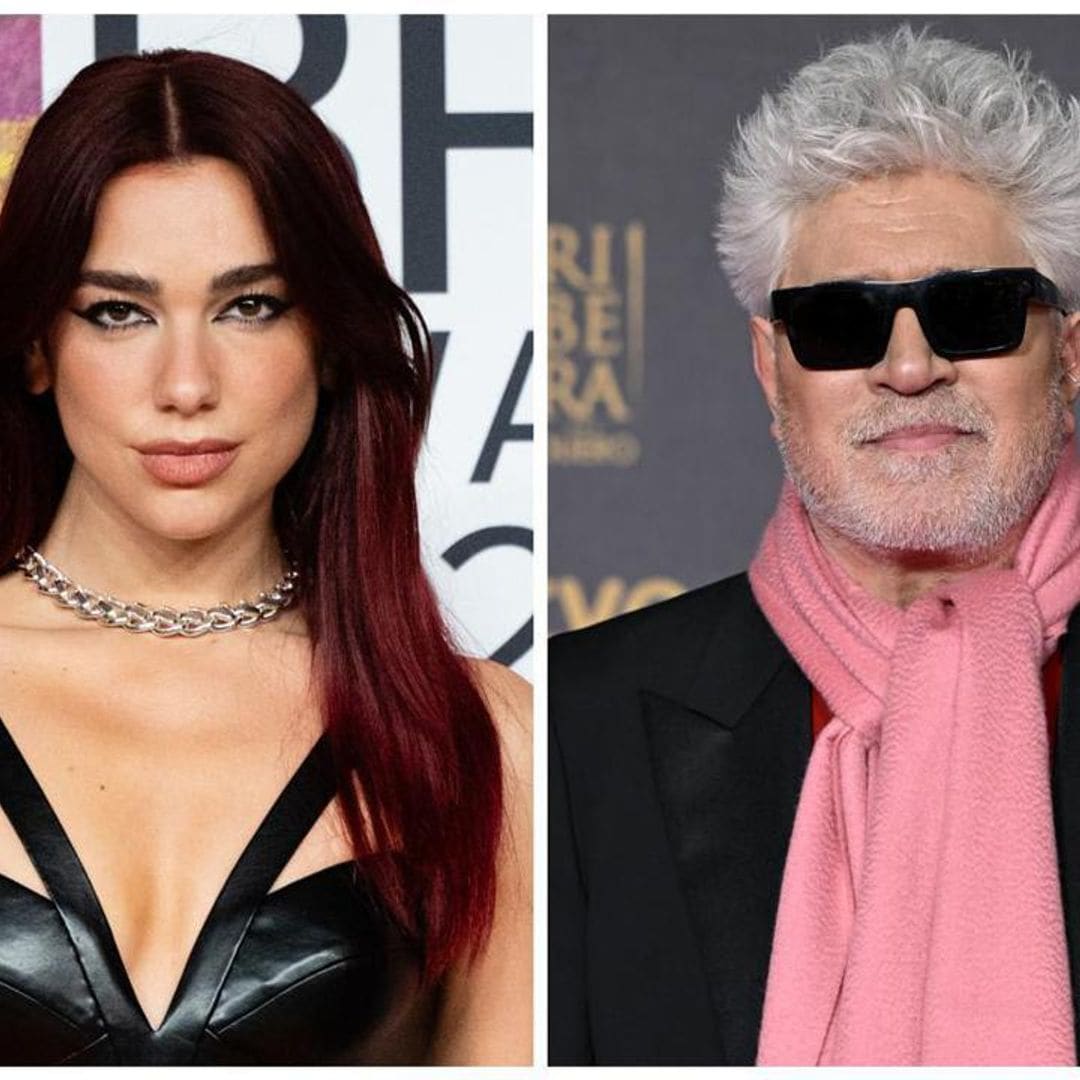 Dua Lipa hangs out with Pedro Almodóvar, Julianne Moore and Tilda Swinton in Madrid