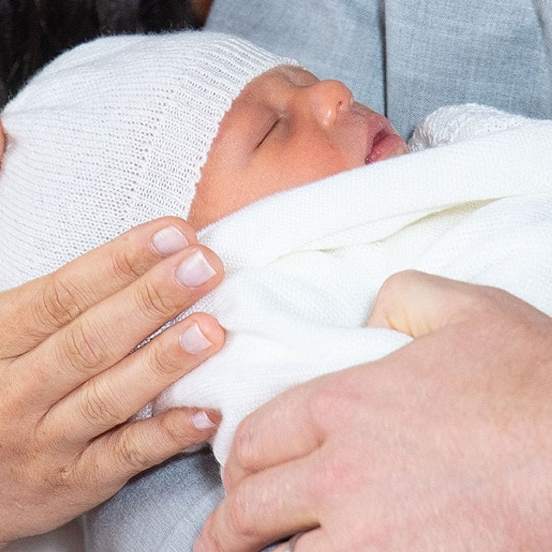 Here he is! Meghan Markle and Prince Harry introduce adorable baby son