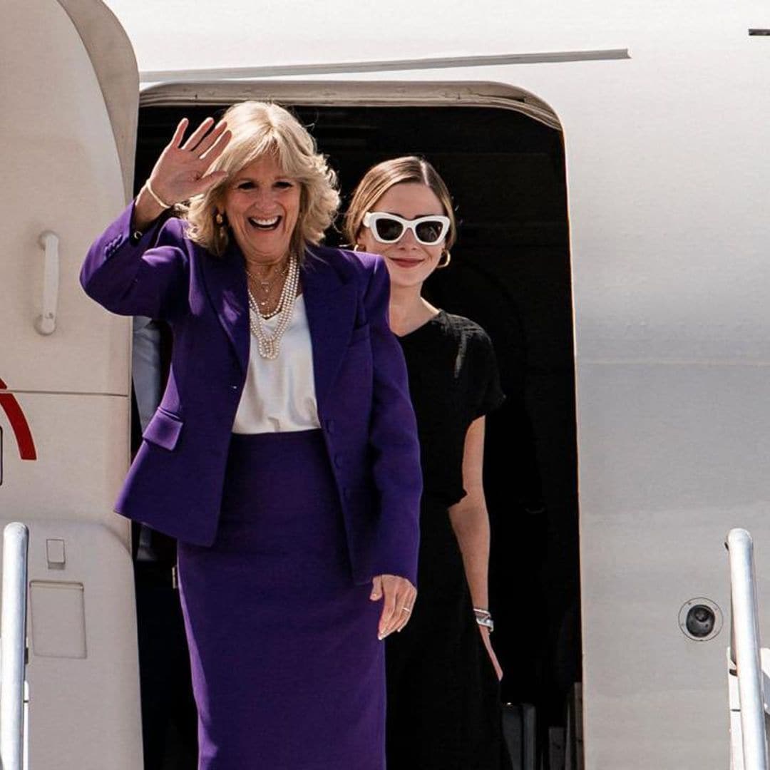 First Lady Dr. Jill Biden travels to Africa with granddaughter Naomi Biden