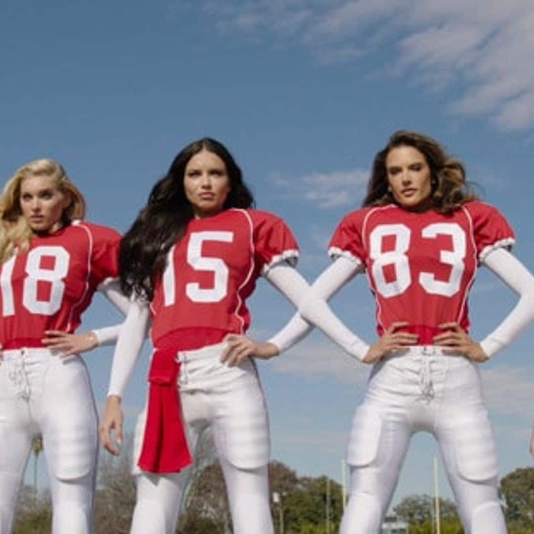 Victoria's Secret Angels "score more" in Super Bowl commercial