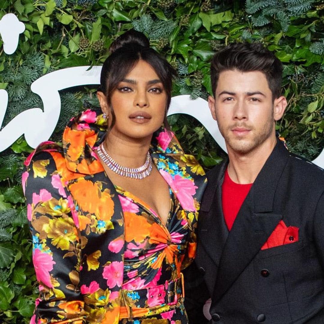 Priyanka Chopra wears a little black dress at Nick Jonas’ concert