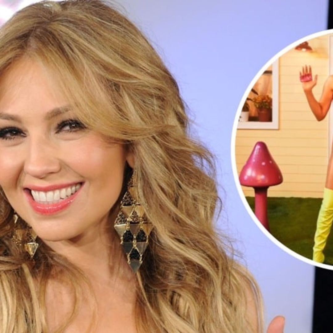 Thalía responds to claims she has offended her male followers