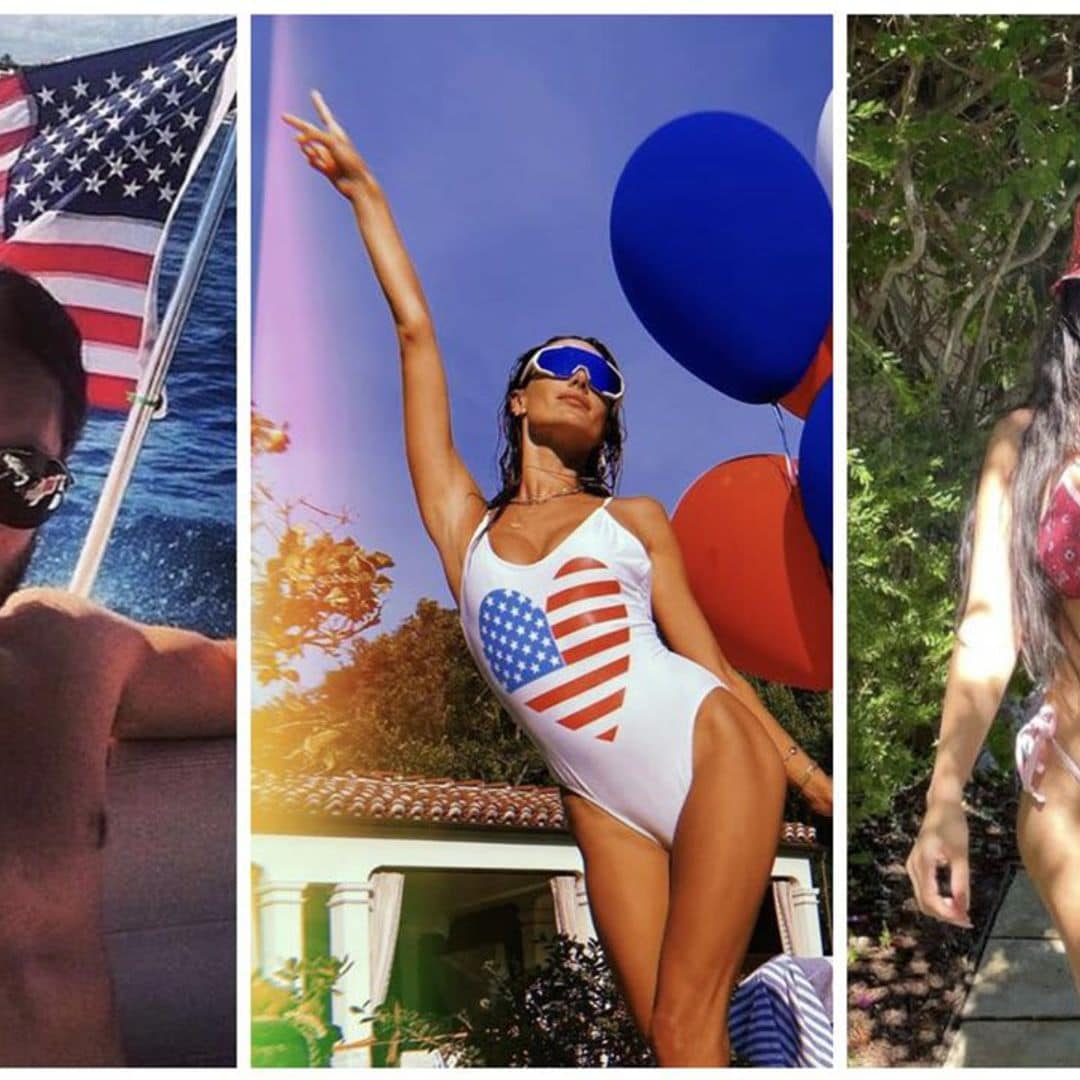 Here’s how celebrities celebrated July 4th