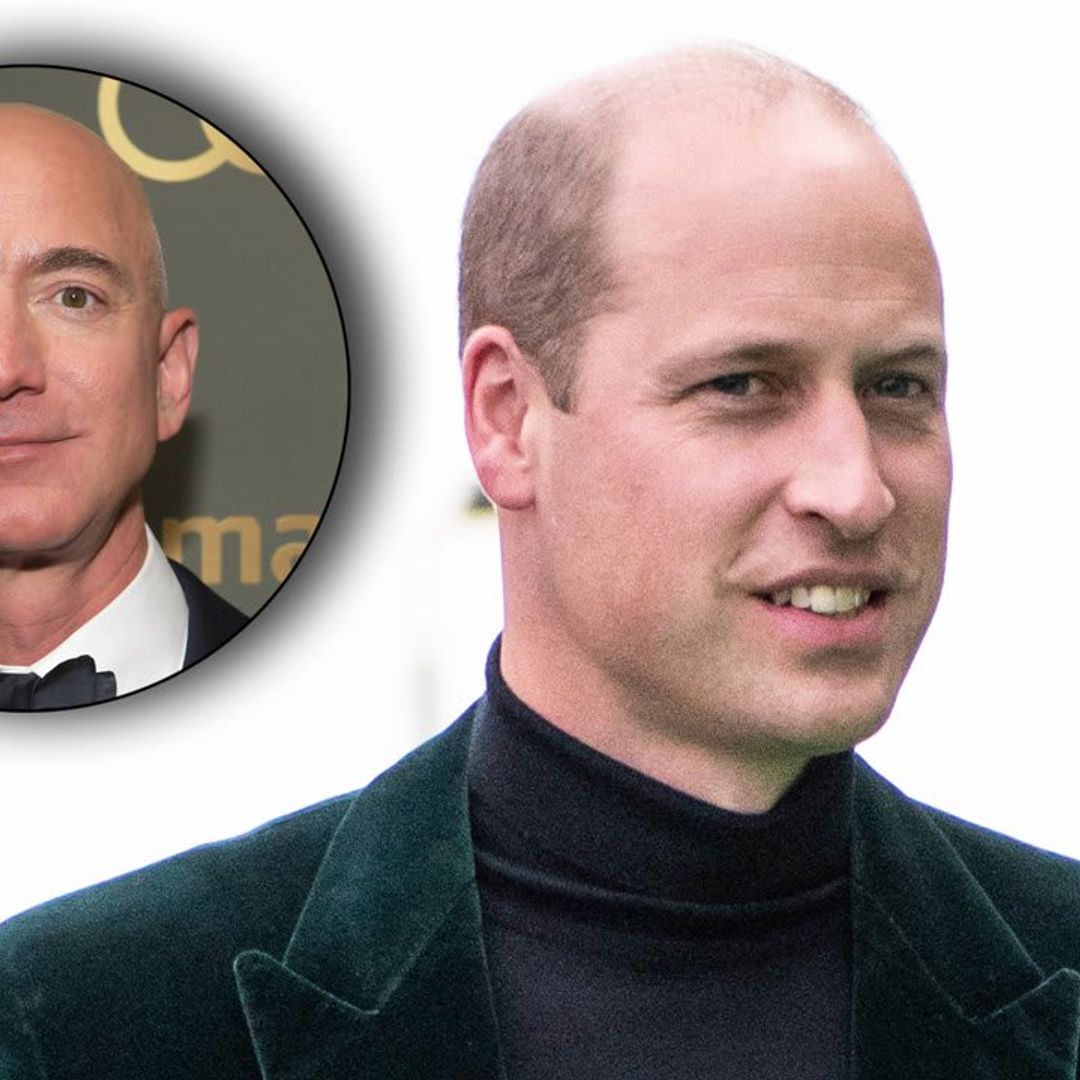 Prince William meets with Jeff Bezos in Scotland