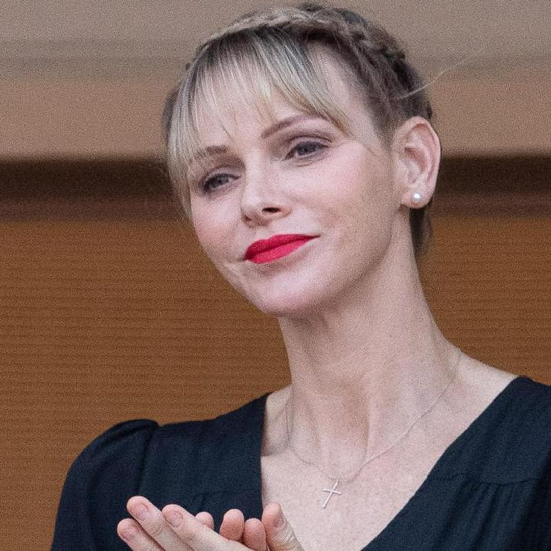 Princess Charlene of Monaco wore a Joker face mask: ‘Why so serious?’