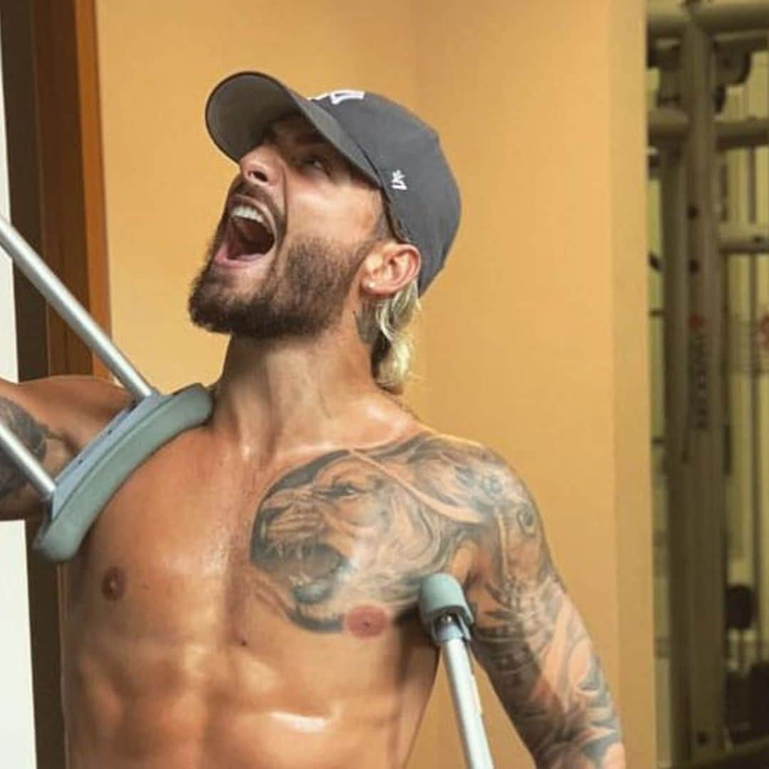 Maluma talks his post-surgery recovery and the person who is spoiling him the most