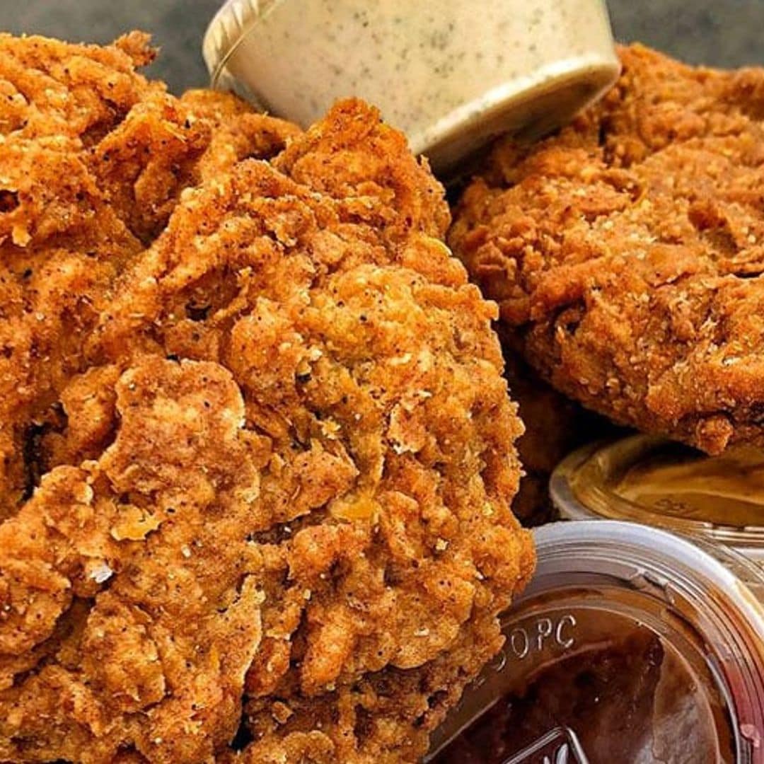 Holy tastebuds: first ever vegan fried chicken restaurant opens in California