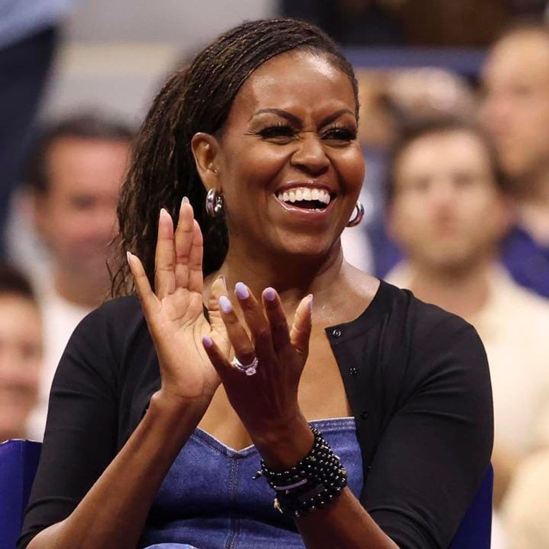 Michelle Obama celebrates tennis triumphs and equality in a star-studded tournament at the US Open