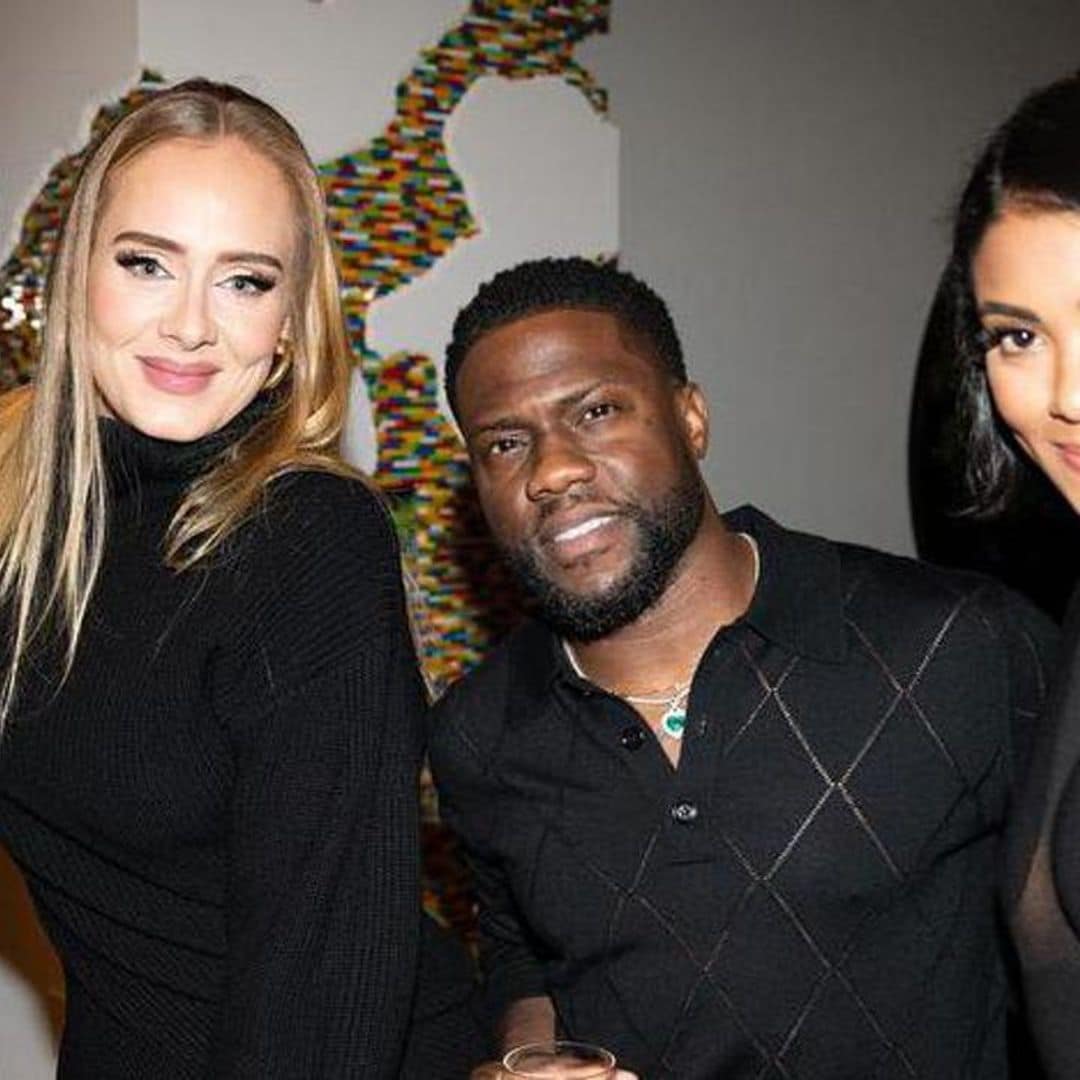 Adele parties with her boyfriend Rich Paul, Kevin Hart, and Eniko Parrish