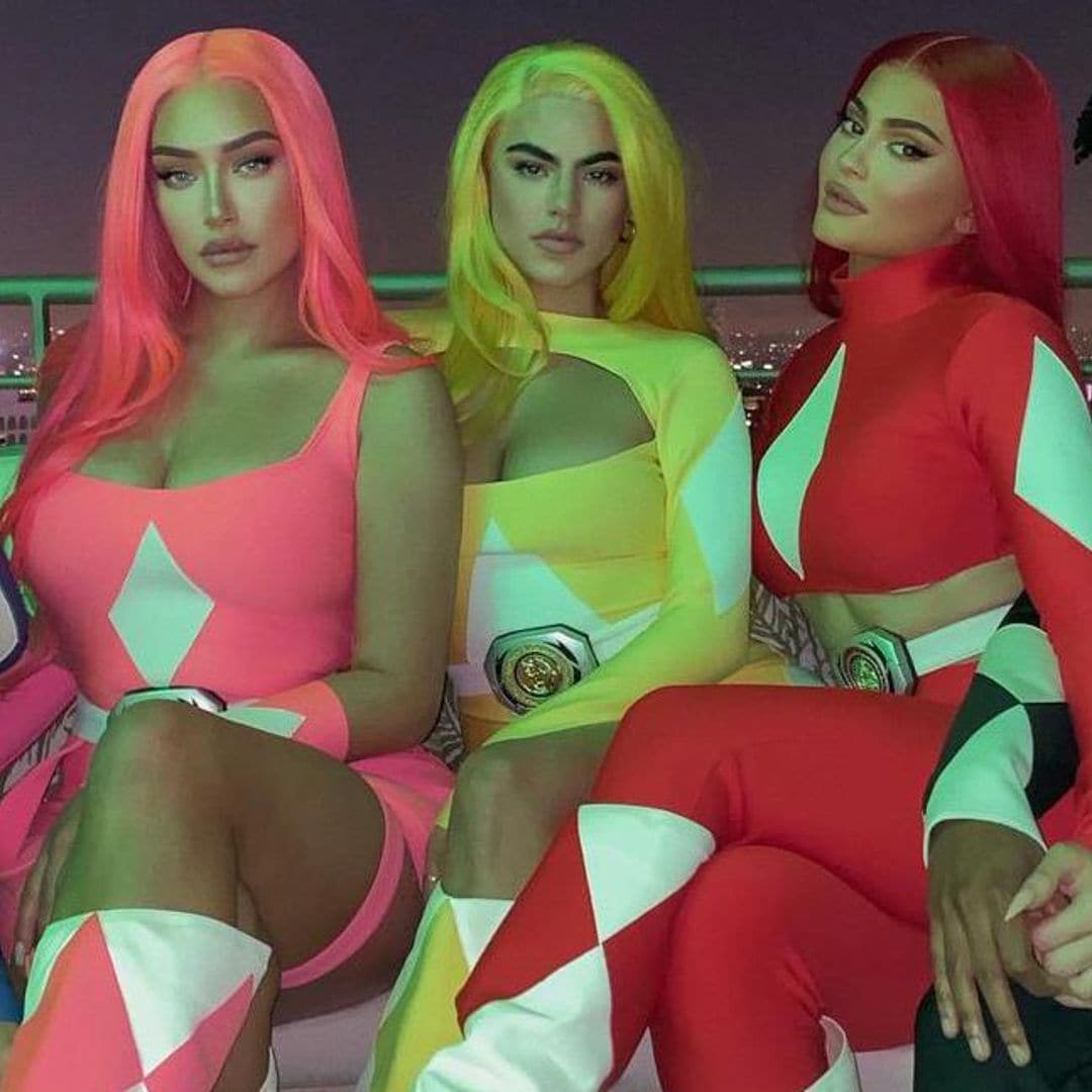 Kylie Jenner and her squad dress up as the Power Rangers for Halloween