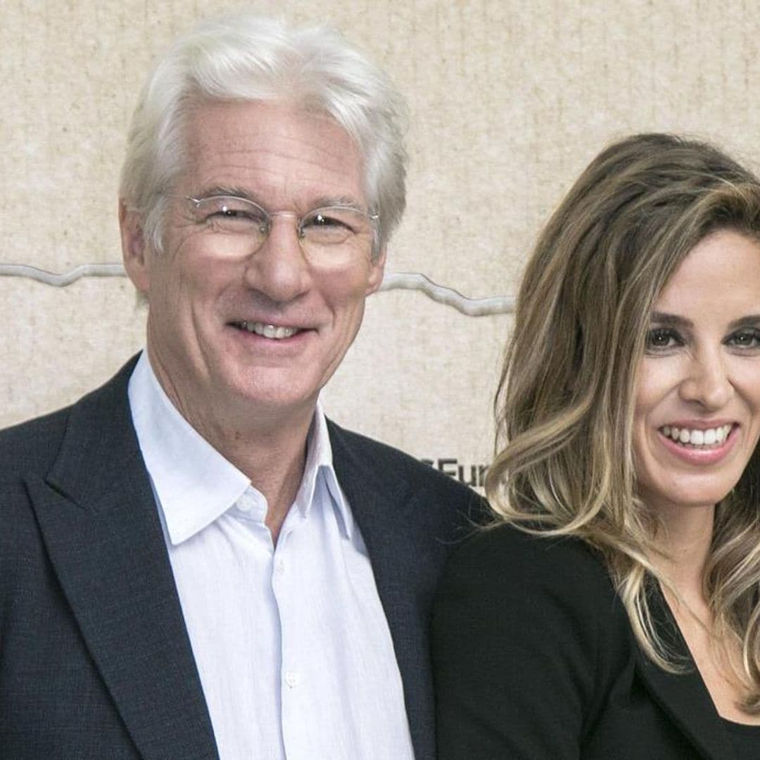 Richard Gere and wife Alejandra Silva expecting second child nine months after birth of first child