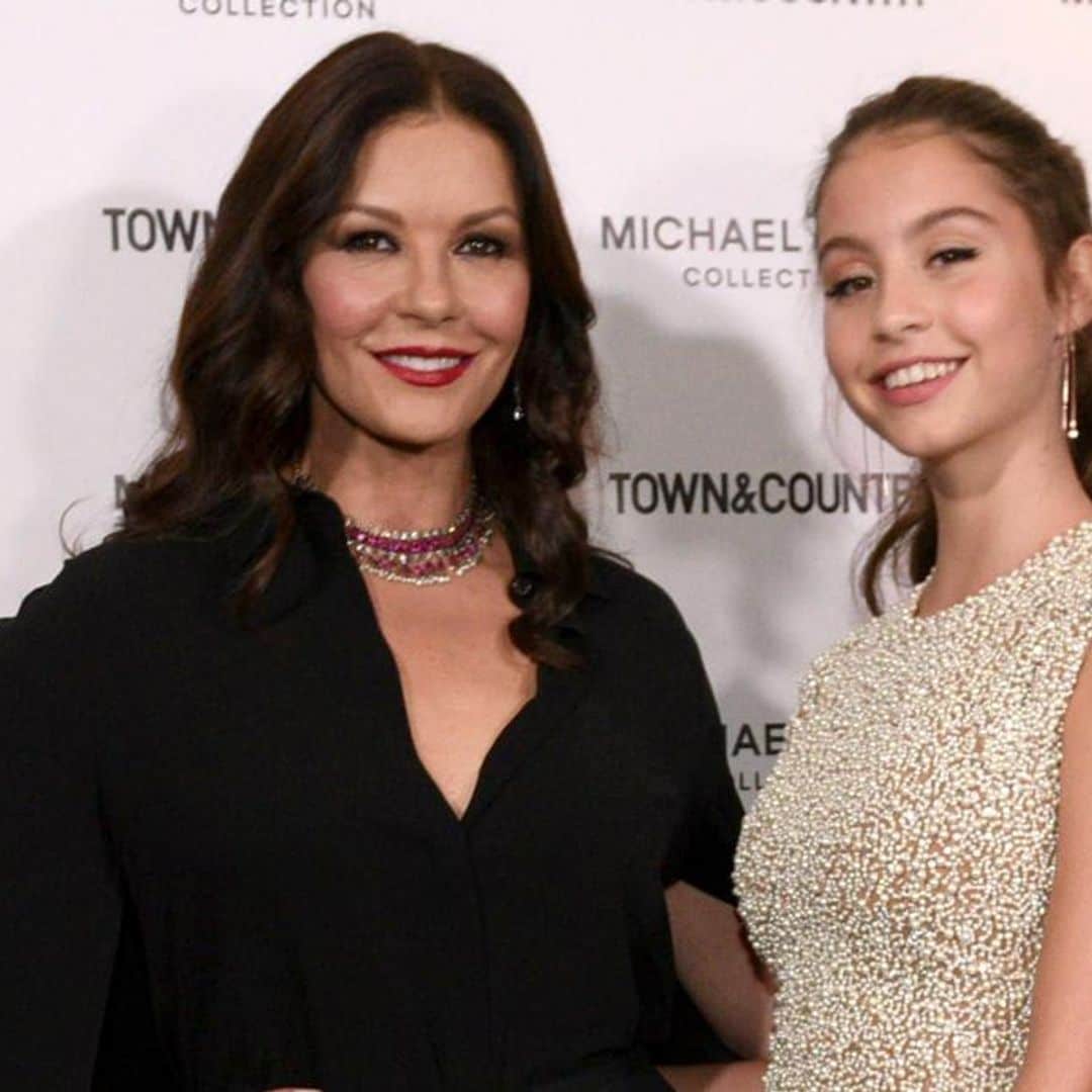 Catherine Zeta-Jones celebrates daughter Carys’ 17th birthday with rare photos from the family collection