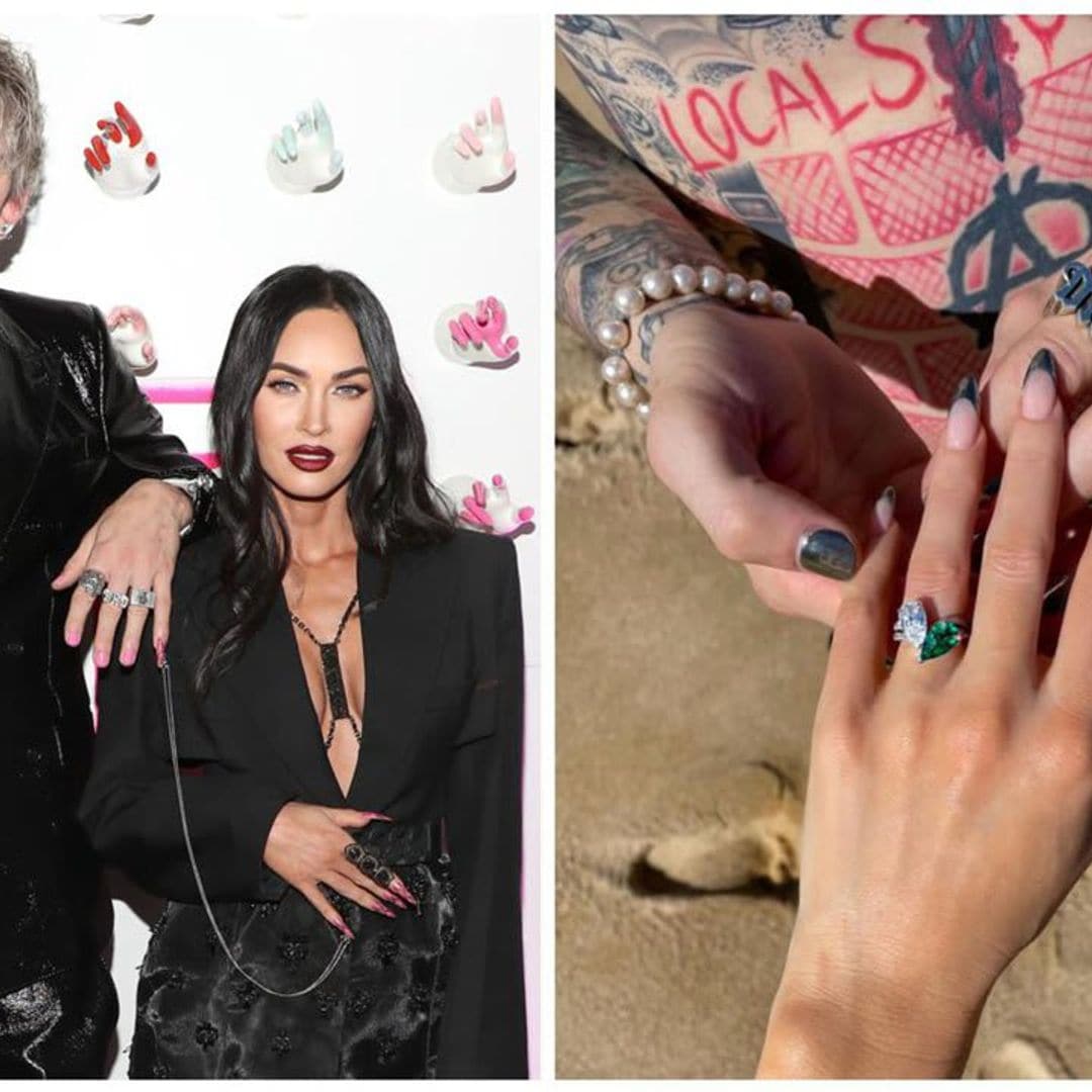 Machine Gun Kelly reveals Megan Fox’s engagement ring was designed to hurt if she takes it off