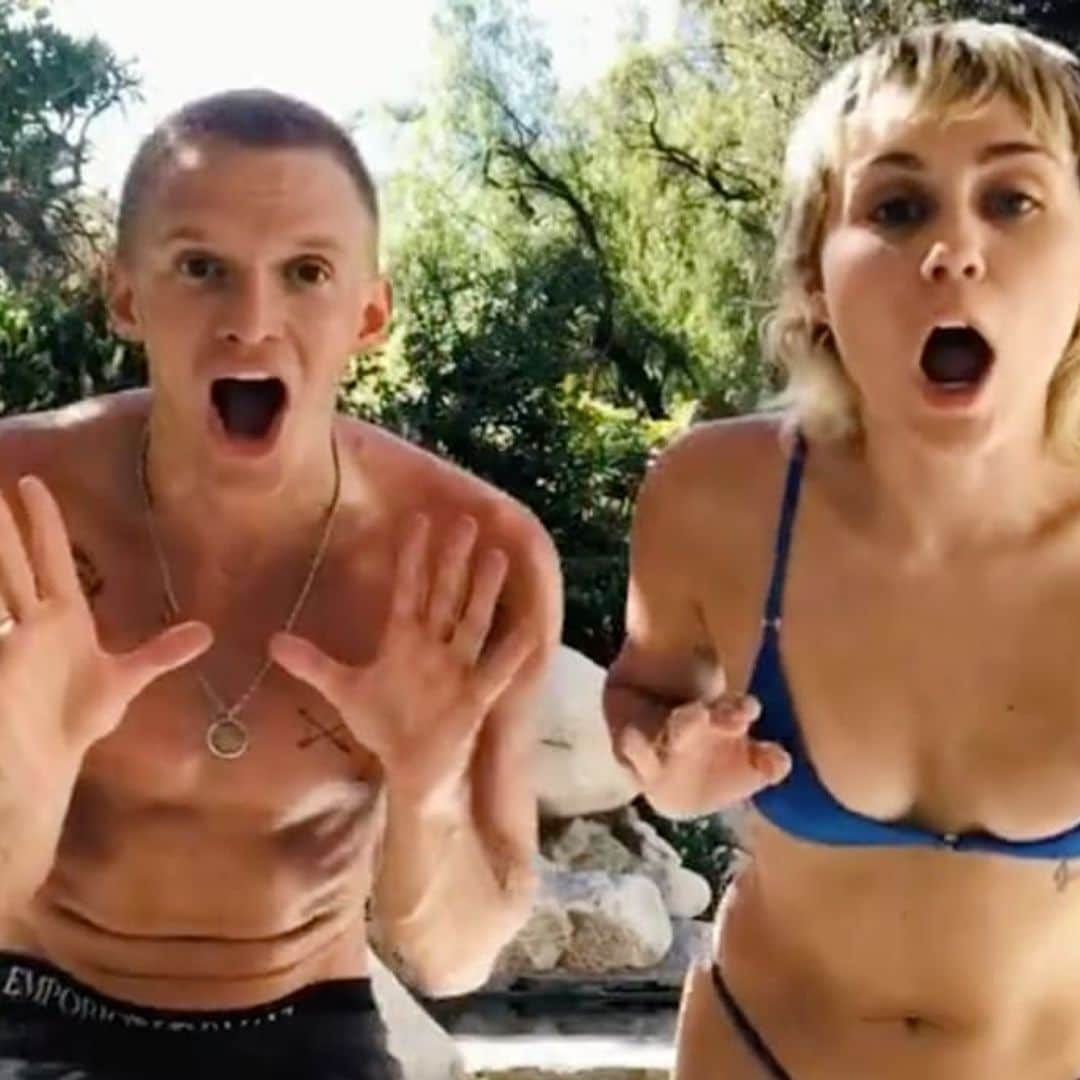 Watch Miley Cyrus and Cody Simpson’s Awesome TikTok Pool Dance