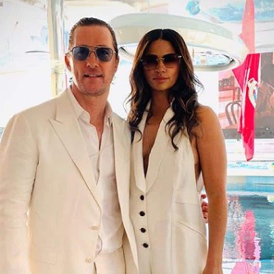 Matthew McConaughey and Camila Alves travel to Texas to visit the Uvalde memorial