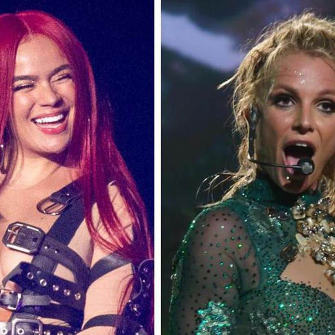 Could Karol G and Britney Spears be collaborating on a song?