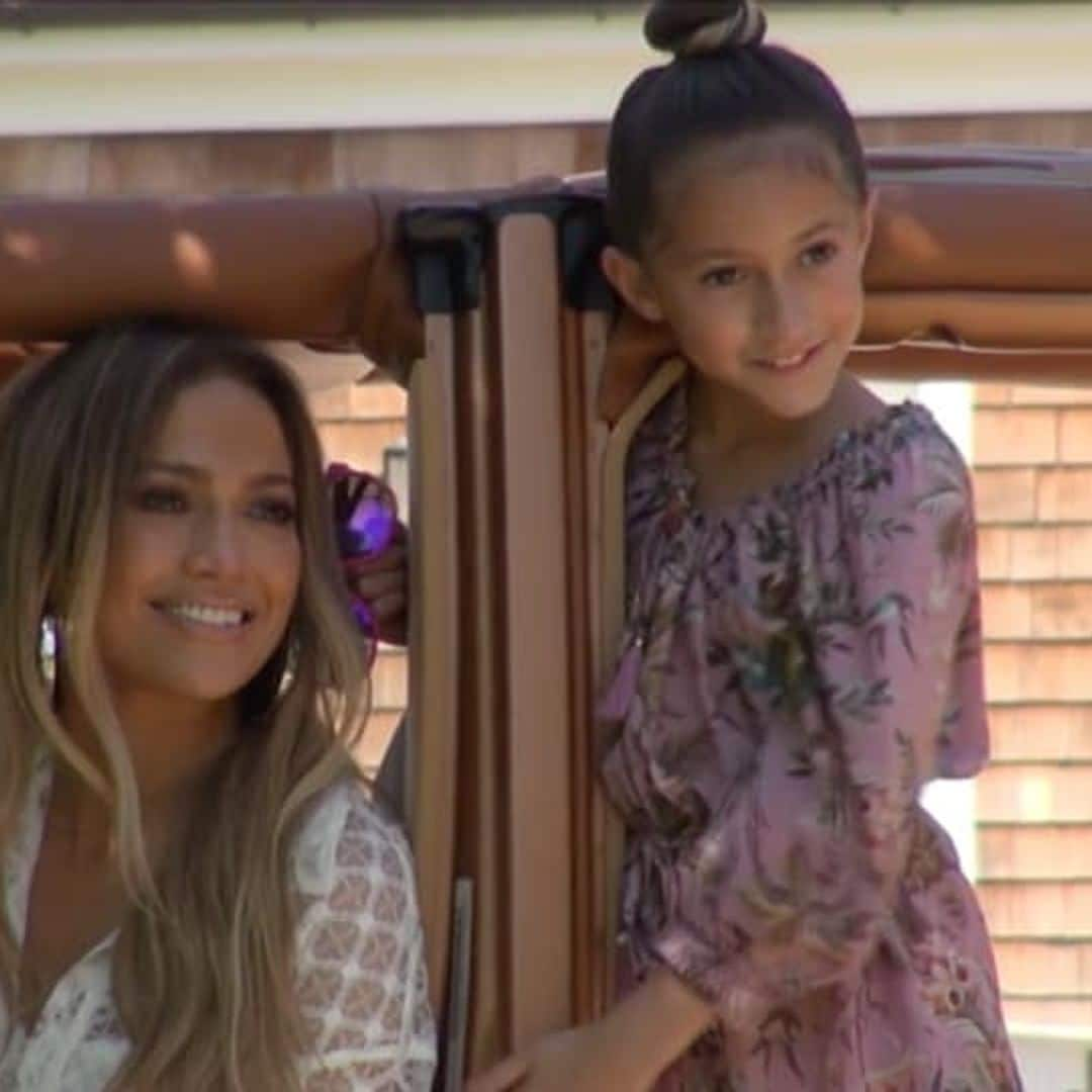 Jennifer Lopez's HOLA! USA cover shoot has a surprise guest - her daughter Emme