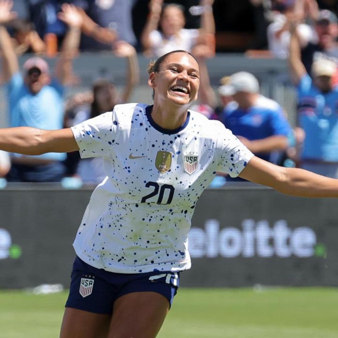 Trinity Rodman takes the U.S. women’s national team to victory in match against Wales