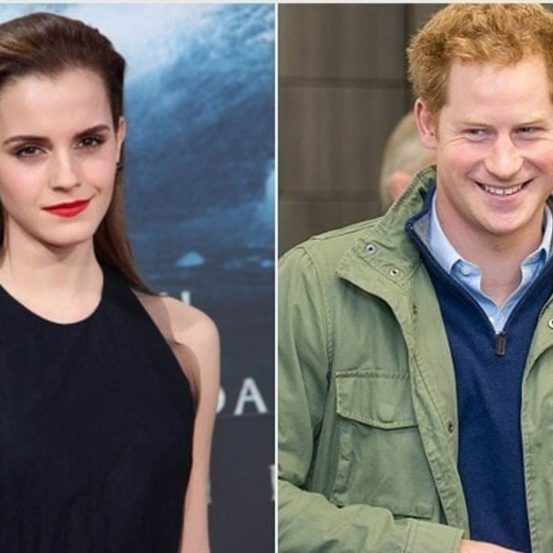 Are Emma Watson and Prince Harry an item? See what the actress has to say