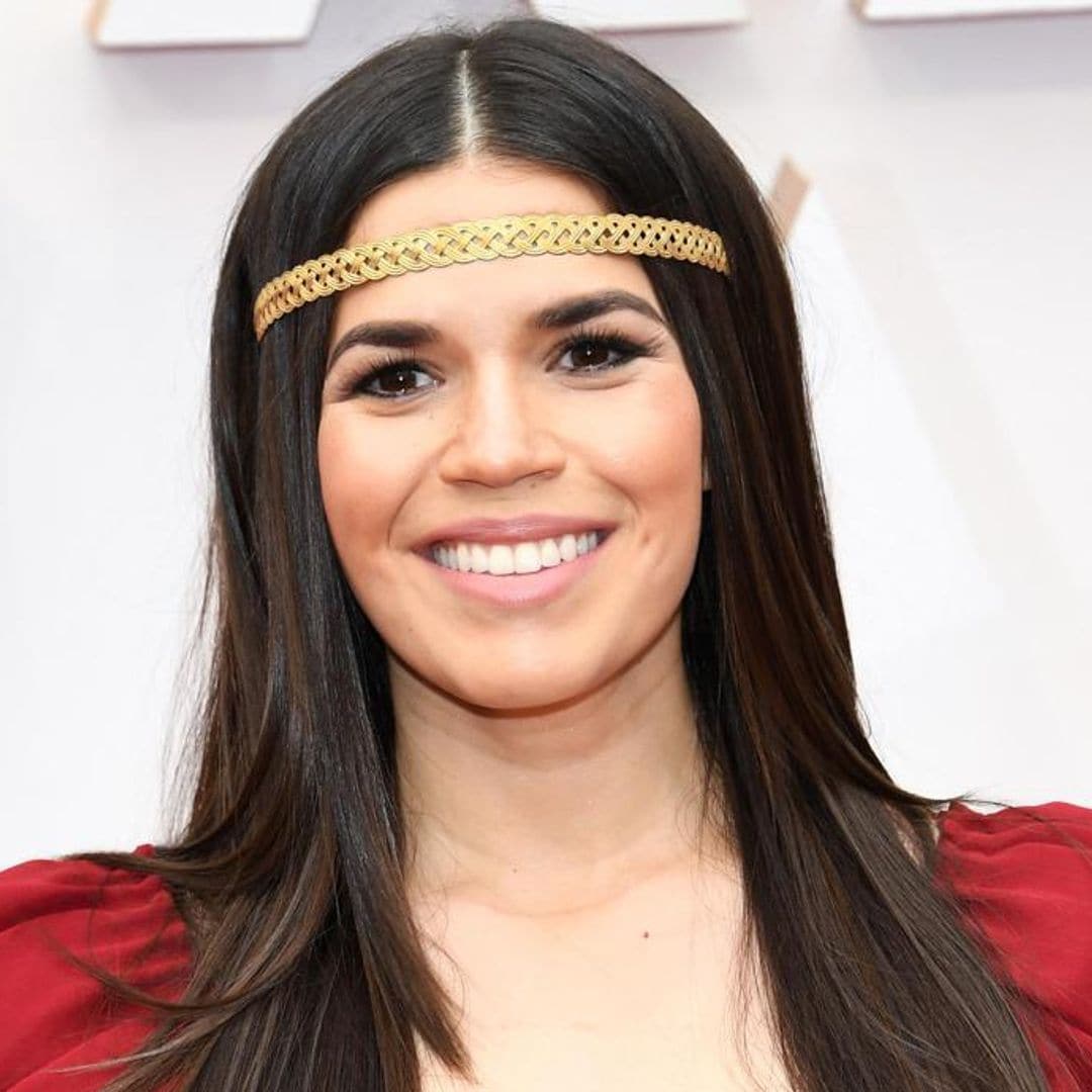 America Ferrera honors her Honduran roots on the Oscars 2020 red carpet