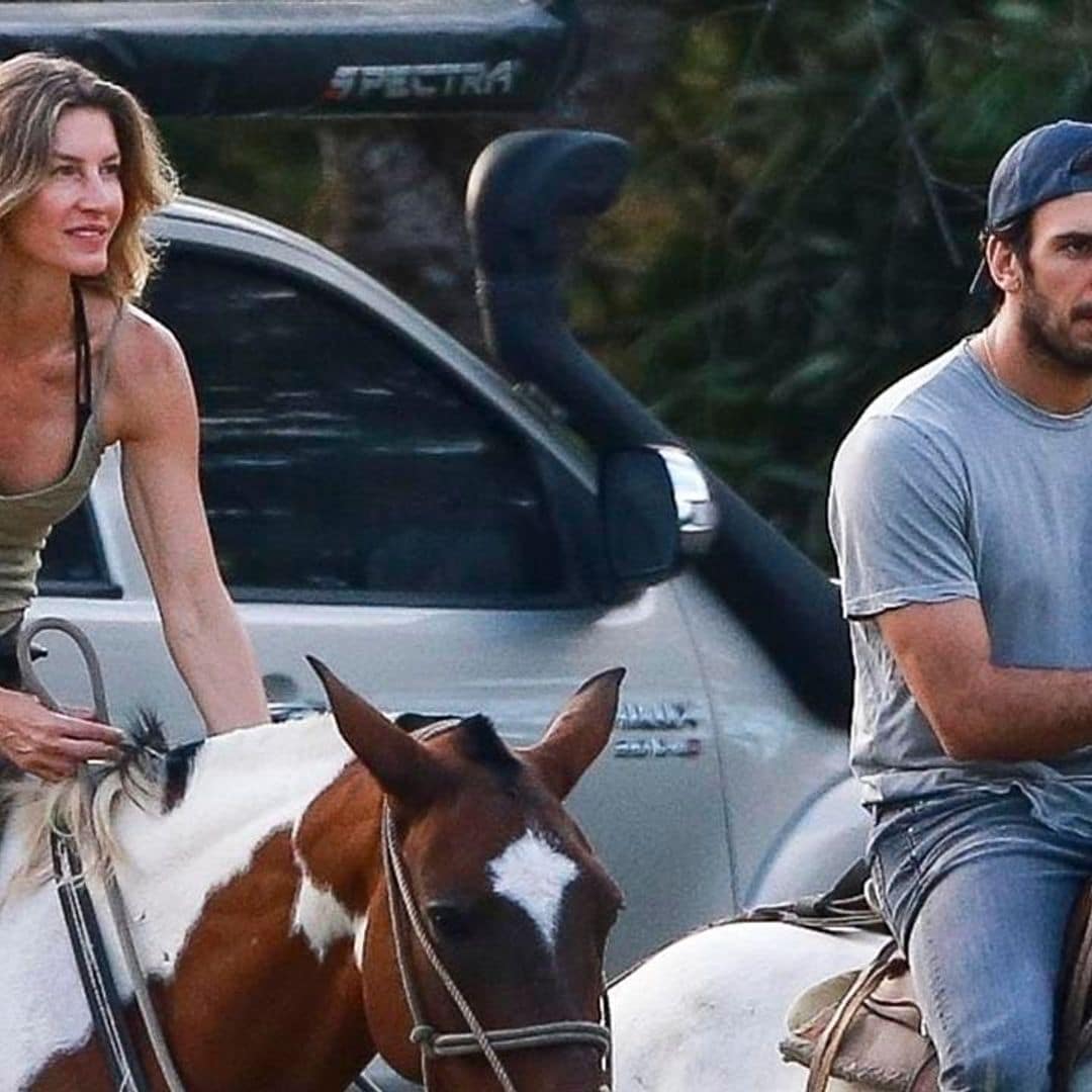 Gisele Bündchen is back in Costa Rica with her trainer Joaquim Valente