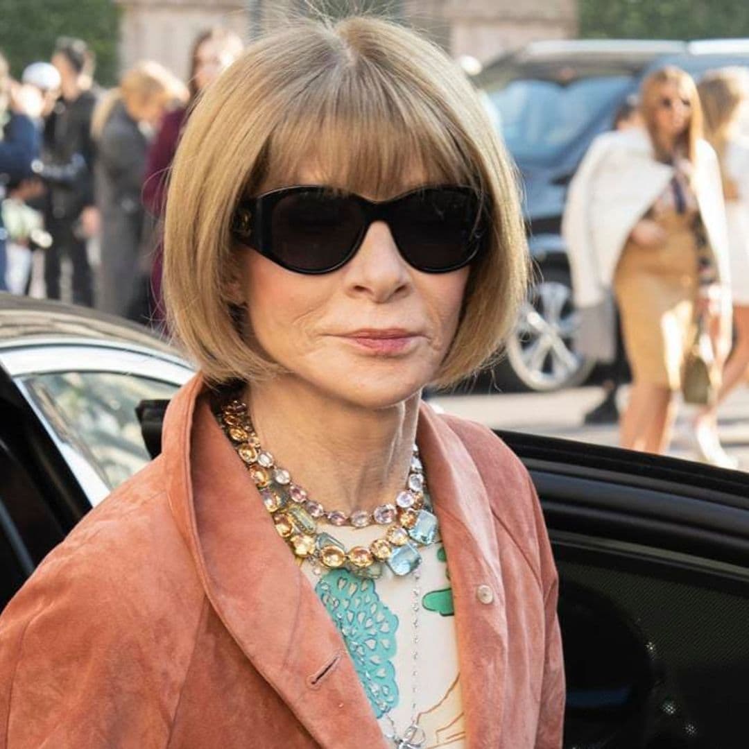 Anna Wintour wore sweatpants to work from home and the internet is freaking out - shocking picture