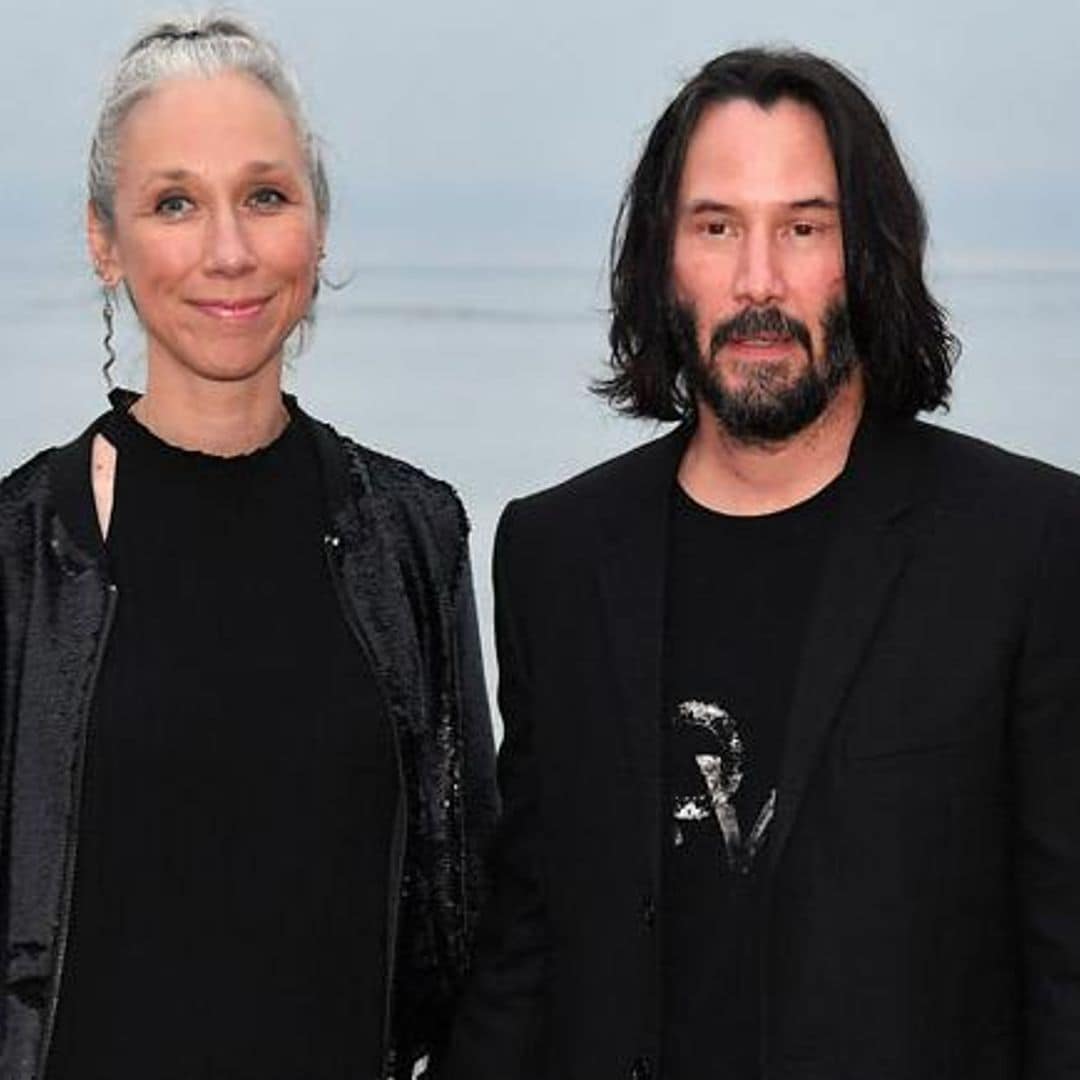 Keanu Reeves' girlfriend Alexandra Grant explains why she keeps her grey hair and doesn't dye it