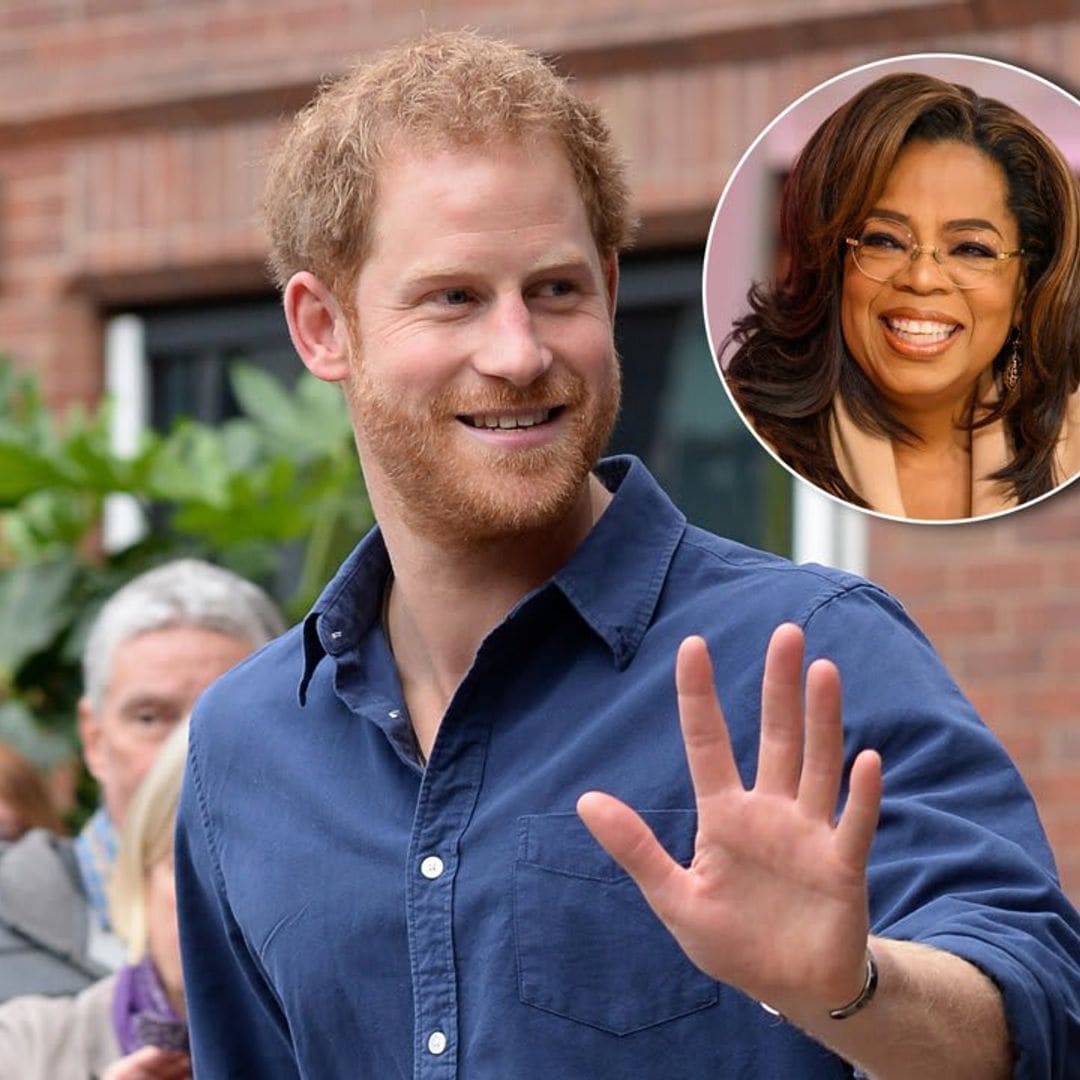 Prince Harry and Oprah Winfrey are reuniting for a town hall conversation