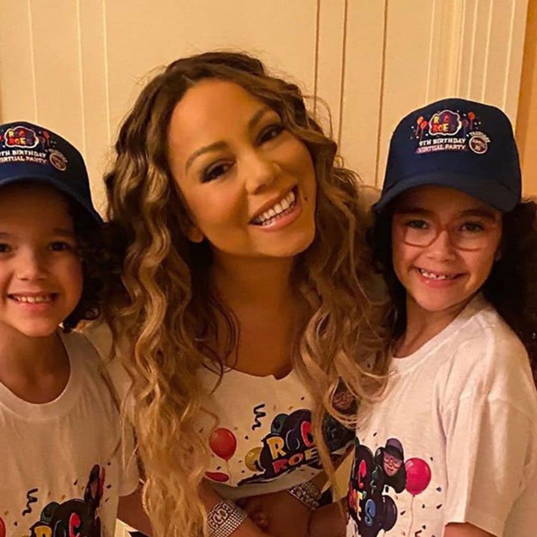 Mariah Carey’s holiday spirit is contagious! Singer teaches her twins childhood song