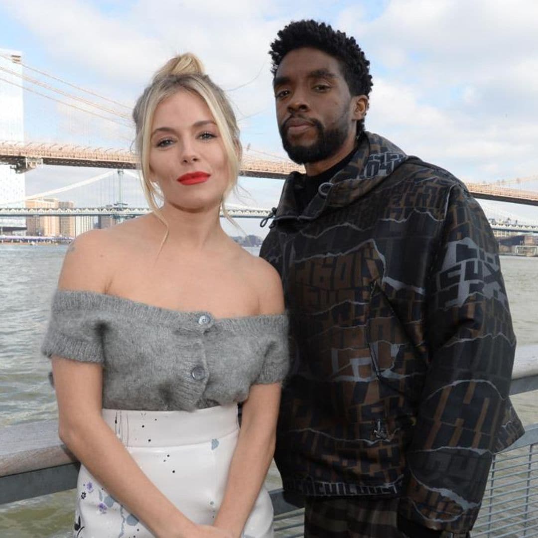 Sienna Miller reveals Chadwick Boseman took a salary cut so she could be fairly compensated