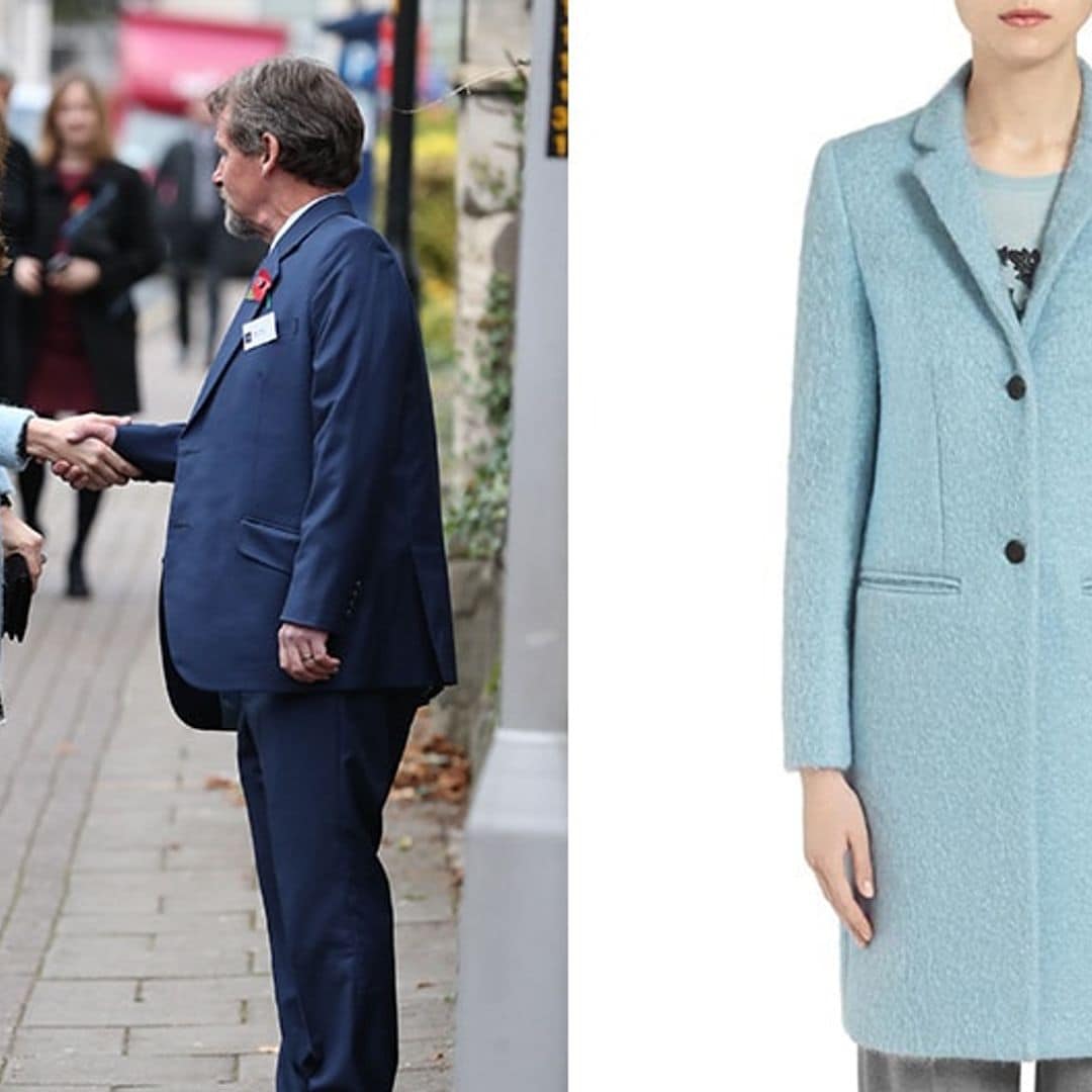 Kate Middleton wears Mulberry coat for latest engagement