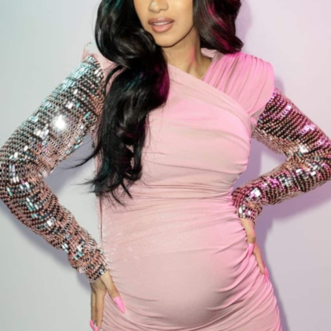 Cardi B rocks Reeboks bedazzled with 4,500 Swarovski crystals