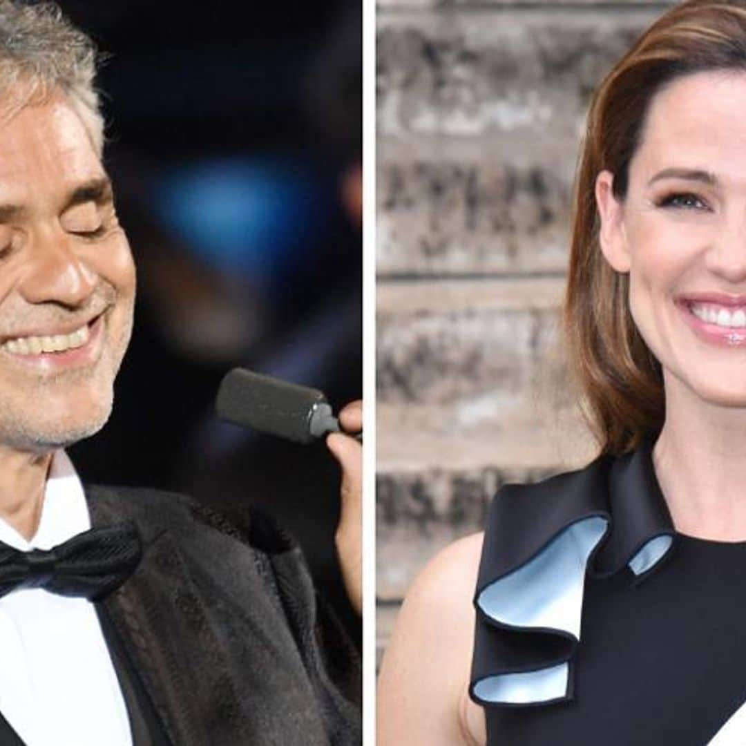 Andrea Bocelli is releasing a duet with Jennifer Garner