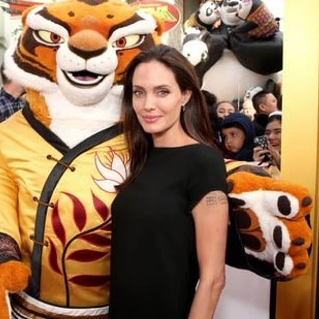 Angelina Jolie, Kate Hudson and more celebrity moms bring their kids to 'Kung Fu Panda 3 premiere