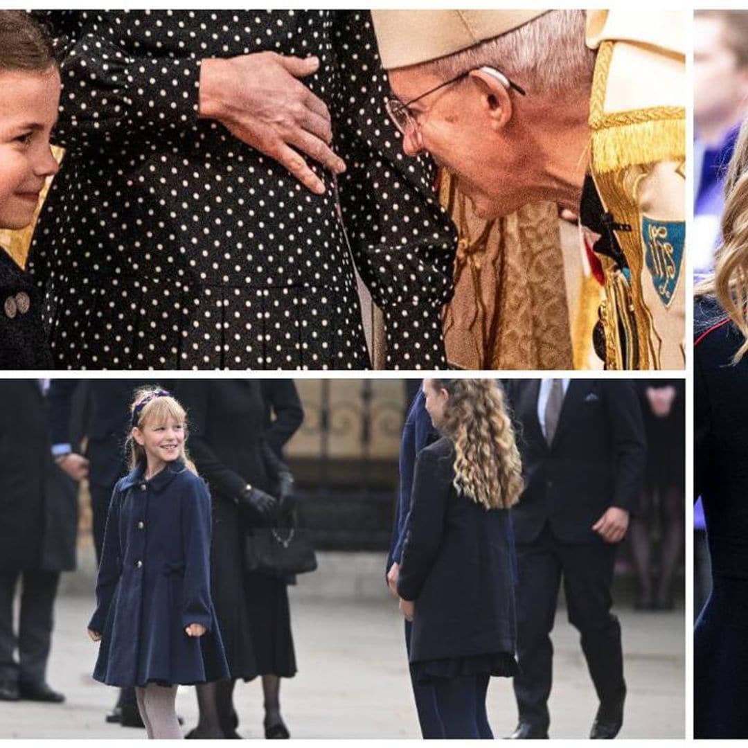 Every must-see photo of the royal kids from Prince Philip’s memorial service