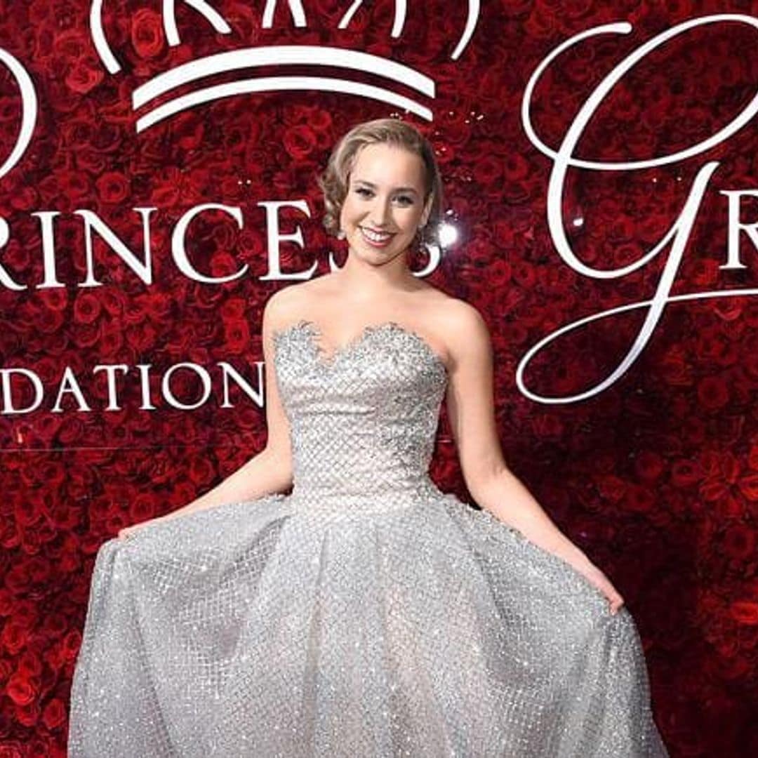 Jazmin Grace Grimaldi glitters at grandmother's Princess Grace Awards Gala