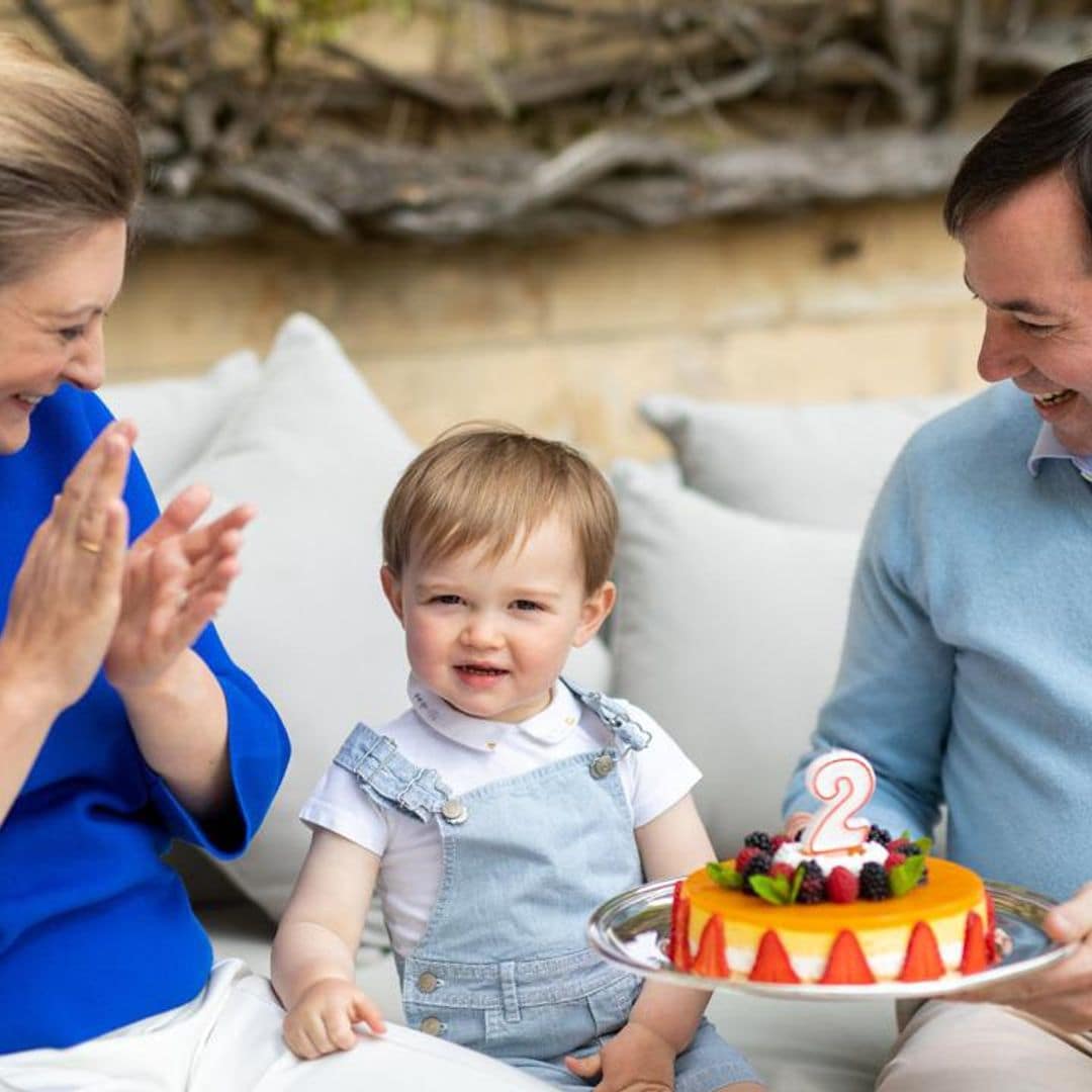 Prince Charles of Luxembourg celebrates 2nd birthday with new adorable photos